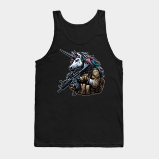 Tactical Unicorn - Star Tank Top